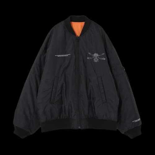 Undercover x Evangelion Bomber Jacket 'Black'