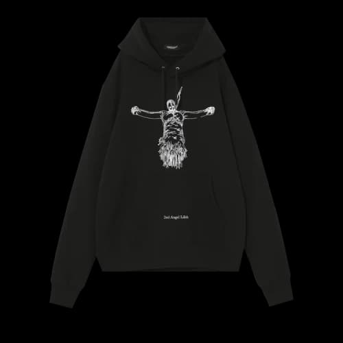 Undercover Evangelion Printing Hoodie 'Black'