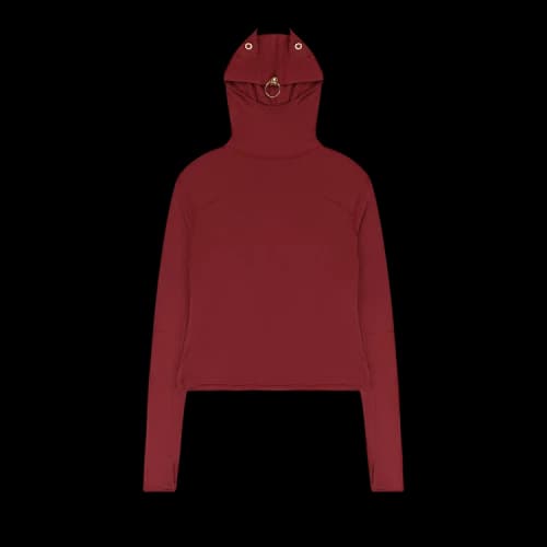 Undercover Knit Hoodie 'Bordeaux'