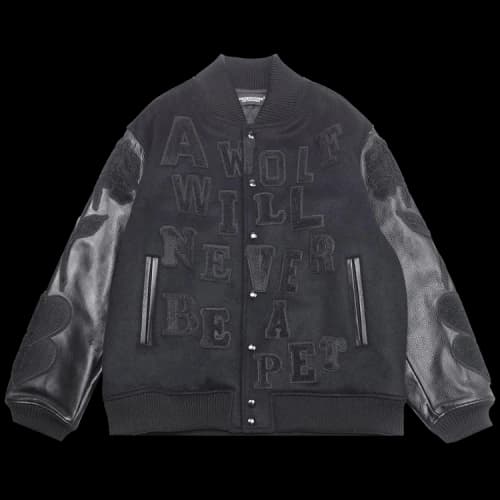 Undercover Chaos Balance Varsity Jacket 'Black'
