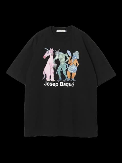 Undercover Round Neck Loose T-shirt Black