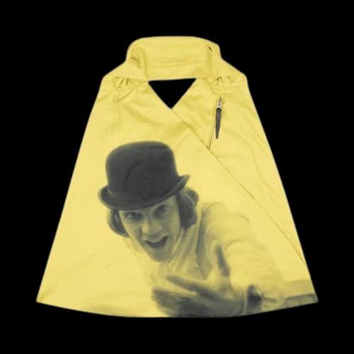 Undercover Clockwork Orange Face Print Bag 'Yellow'