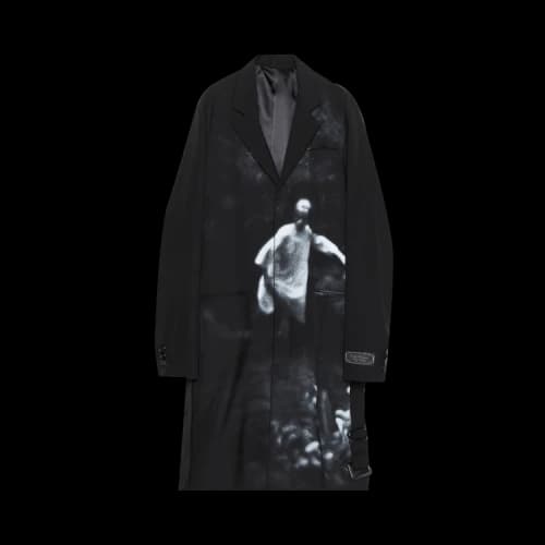 Undercover Cindy Sherman Print Trench Coat 'Black'
