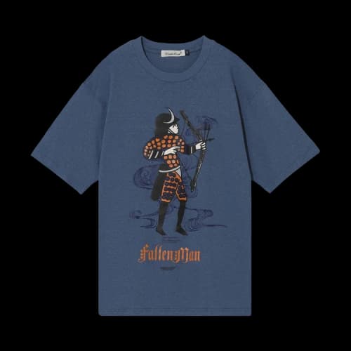 Undercover Fallen Man Tee 'Blue'