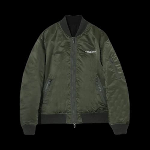 Undercover Fallen Man Bomber Jacket 'Green'