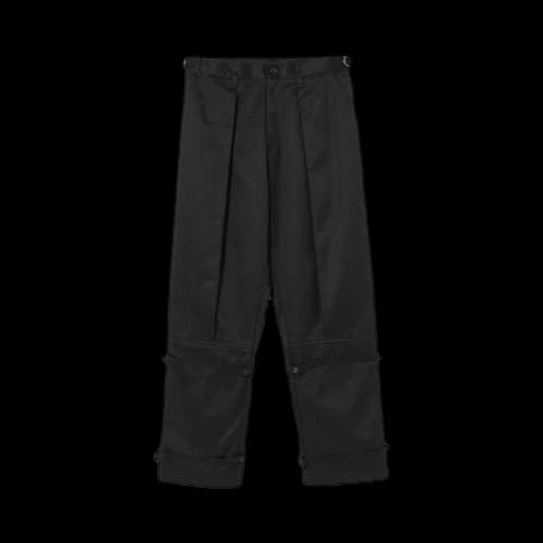 Undercover Zipper Hem Wide Leg Pants 'Black'