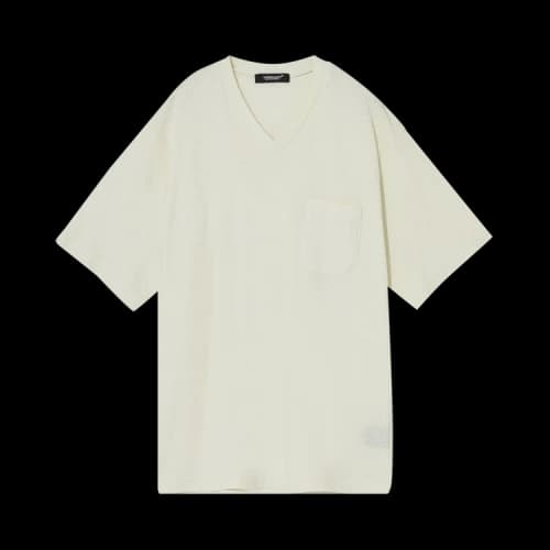 Undercover Throne of Blood Plain Pocket Tee 'White'