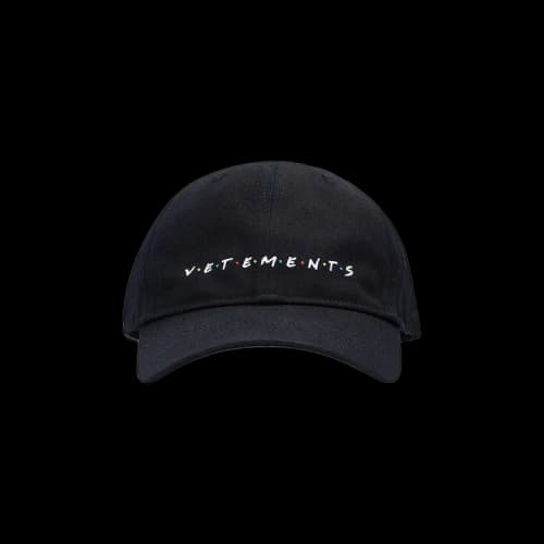 Vetements Friendly Logo Cap 'Black'