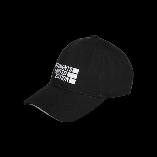 Vetements Logo Limited Edition Cap 'Black'