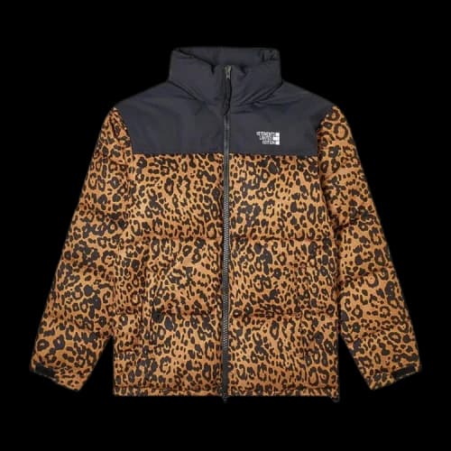 Vetements Logo Limited Edition Puffer Jacket 'Leopard/Black'