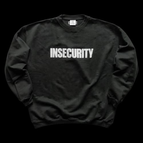 Vetements Insecurity Sweatshirt 'Black'