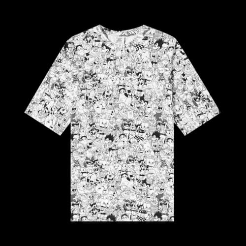 Vetements Cartoon Mania T-Shirt 'Black'