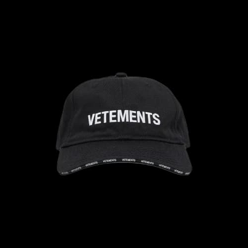 Vetements Iconic Logo Cap 'Black'
