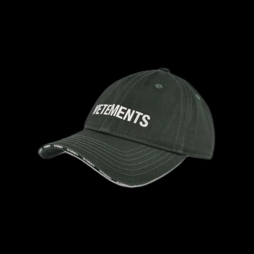 Vetements Iconic Logo Cap 'Police Green/White'