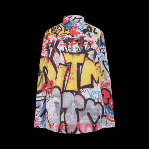 Vetements Graffiti Shirt 'White'