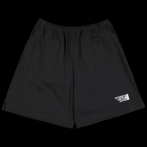 Vetements Limited Edition Shorts 'Black'
