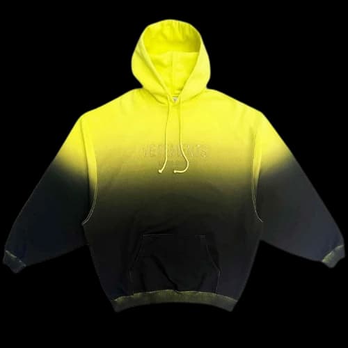 Vetements Gradient Logo Limited Edition Hoodie 'Yellow'