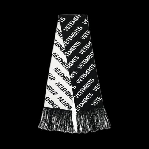 Vetements Monogram Scarf 'Black'