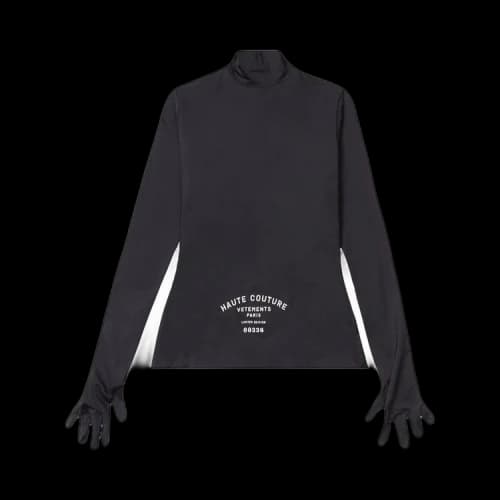 Vetements Maison De Couture Styling Top With Gloves 'Black'