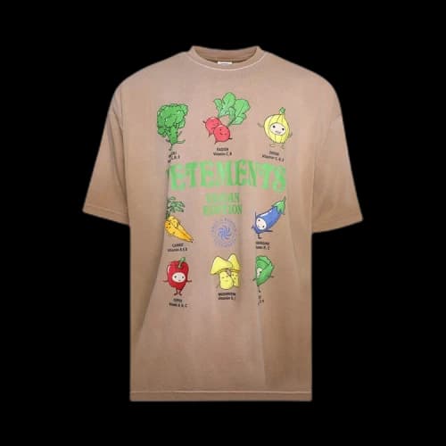Vetements Vegan Logo T-Shirt 'Earth'