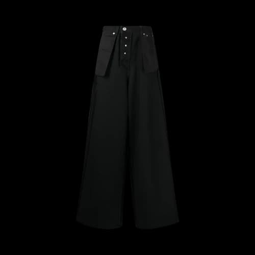 Vetements Inside Out Baggy Jeans 'Black'