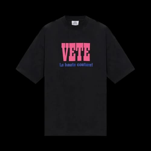 Vetements La Haute Couture T-Shirt 'Black'