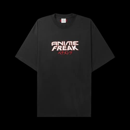 Vetements Anime Freak T-Shirt 'Black'
