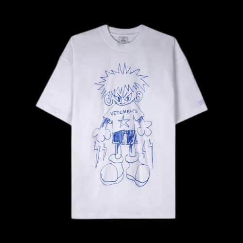 Vetements Scribbled Teen T-Shirt 'White'