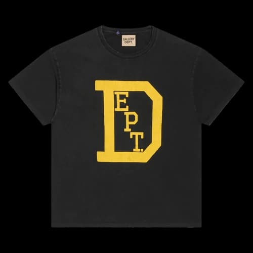 Gallery Dept. University Graphic Tee 'Everyday Black'
