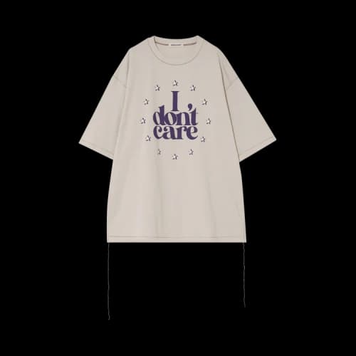 Undercover I Don't Care Tee 'Light Beige'