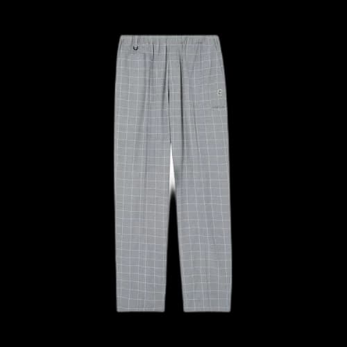 Undercover Drawstring Check Pants 'Grey Check'