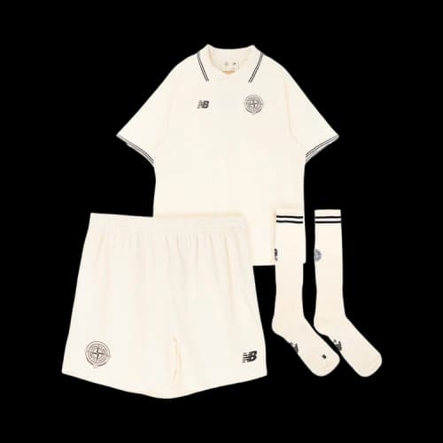 New Balance X STONE ISLAND Soccer Jersey Sets Unisex Away Lapel Moderate