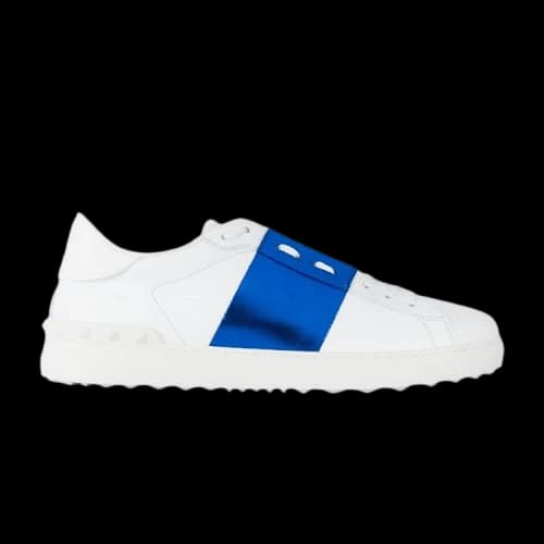 Valentino Open Sneaker 'Metallic Blue Band'