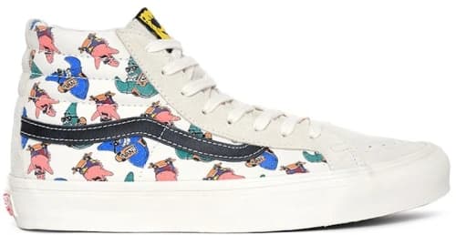 Vans Sk8-Hi Spongebob Beige