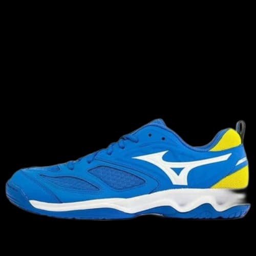 Mizuno Dynablitz Lightweight Breathable Volleyball Shoes Blue Yellow