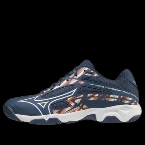 Mizuno Wave Thunderstorm 'Blue Orange'