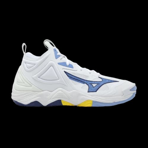 Mizuno Wave Momentum 3 Mid 'White Bellwether Blue'