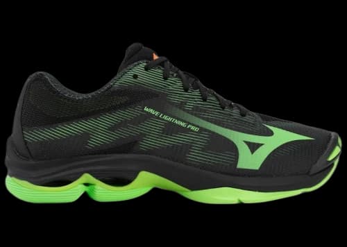 Mizuno Wave Lightning Pro Black Gloving Apple Mandarin Orange