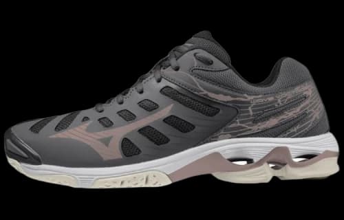Mizuno Wave Voltage 'Grey Pink' (Women's)