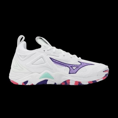 Mizuno Wave Momentum 3 'White Violet Indigo' (Women's)