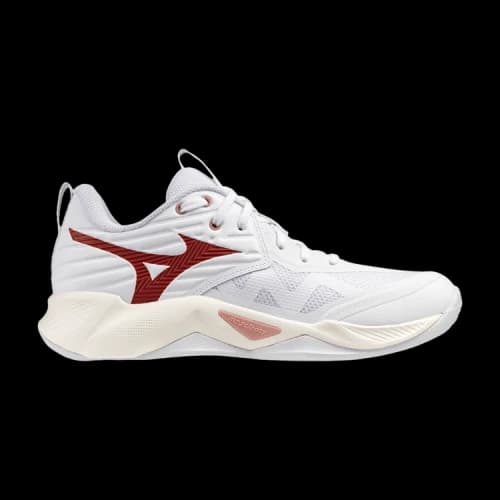 Mizuno WAVE MOMENTUM PRO Support Low top Volleyball Shoes Women's White Red