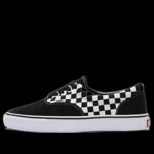 Vans Era 'Black Checkerboard Leopard'