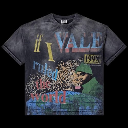 Vale Forever Da Ruler Tee 'Washed/Black'