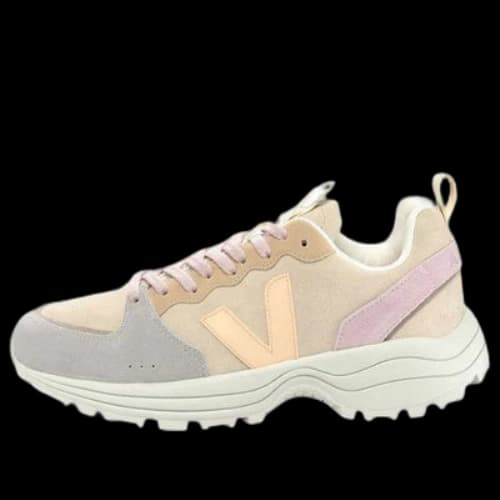 Veja Venturi Suede Lace-Up Sneakers 'Beige Grey Pink' (Women's)