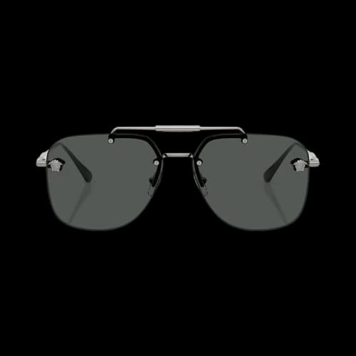 Versace Aviator Sunglasses 'Grey'