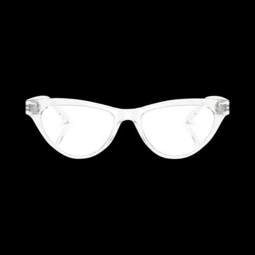 Versace Cat Eye Glasses 'Crystal'