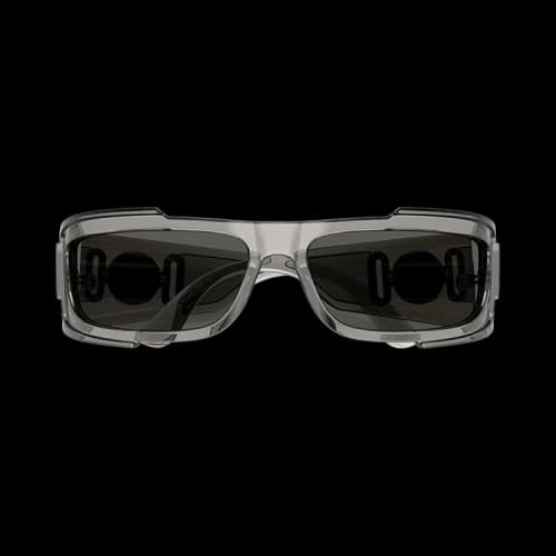 Versace Rectangle Sunglasses 'Grey'