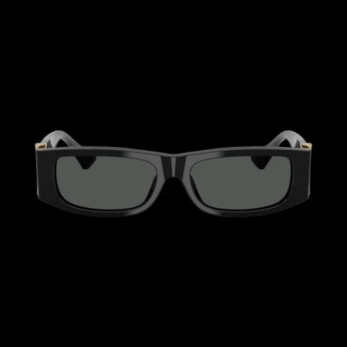 Versace Rectangle Sunglasses 'Grey'
