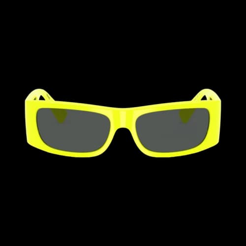 Versace Rectangle Sunglasses 'Grey'
