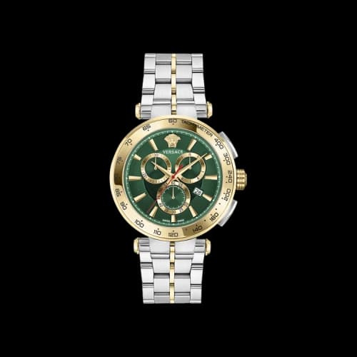Versace Aion Chrono Bracelet Watch 'Two Tone'